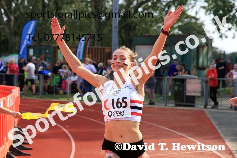 Womens Under-17s, 2024 Northern Mens 6 and Womens 4 and Youngsters Relays, Stanley Park, Blackpool.  Photo: David T. Hewitson/Sports for All Pics